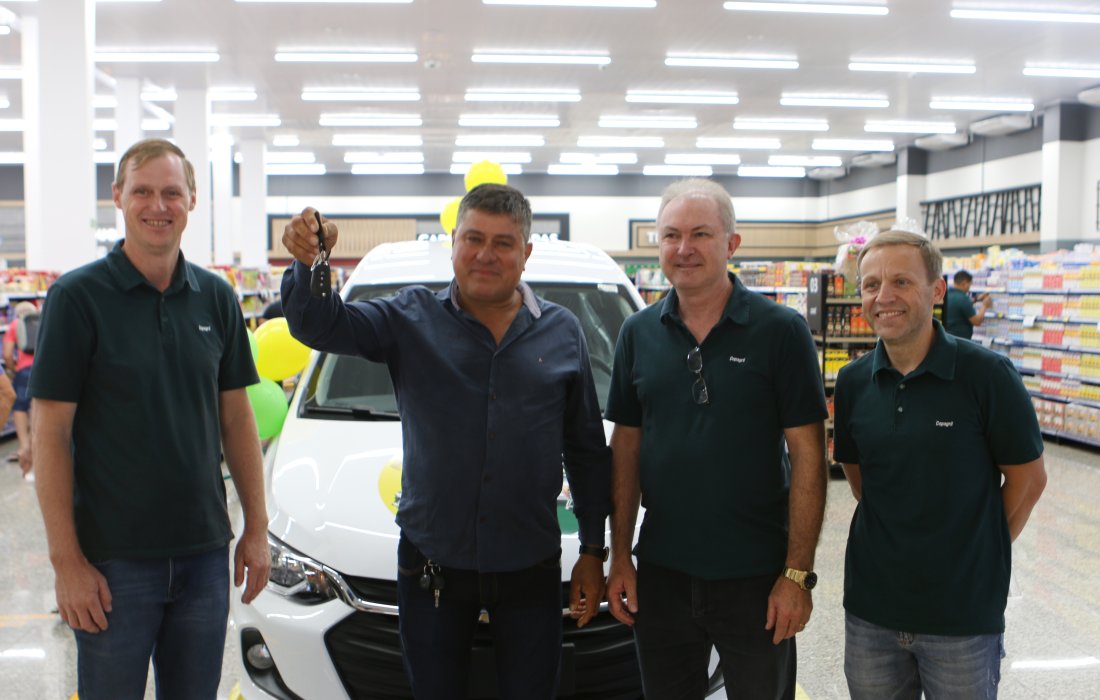 Supermercado Copagril realiza entrega de pr&ecirc;mios da Campanha Clube Mais &eacute; Clube da Sorte