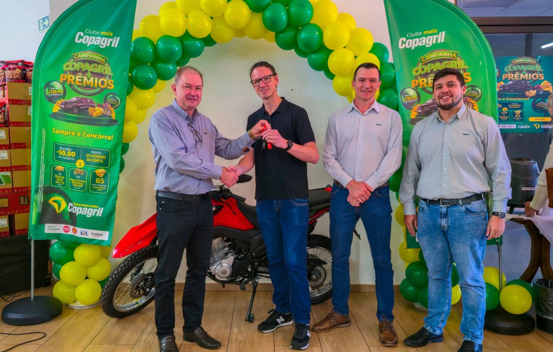 Copagril celebra Dia do Cliente com entrega de pr&ecirc;mios do Clube Mais Copagril