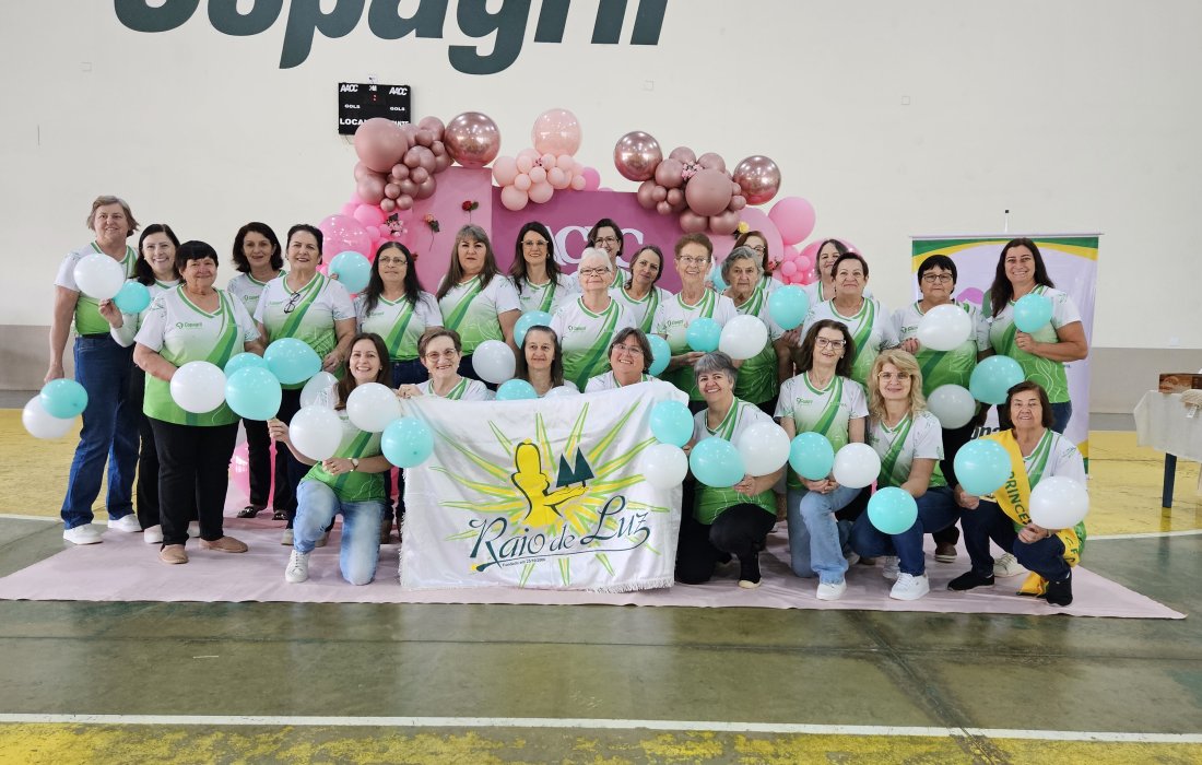 Comit&ecirc; Feminino Raio de Luz celebra 20 anos de hist&oacute;ria, uni&atilde;o e cooperativismo