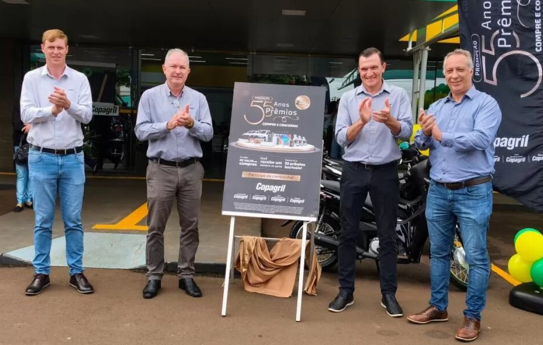 Copagril inicia Campanha de Pr&ecirc;mios em comemora&ccedil;&atilde;o aos seus 55 anos