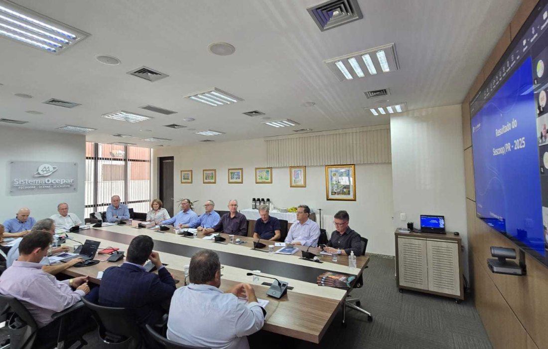 Diretor-presidente da Copagril participa de reuni&atilde;o estrat&eacute;gica do Sistema Ocepar 