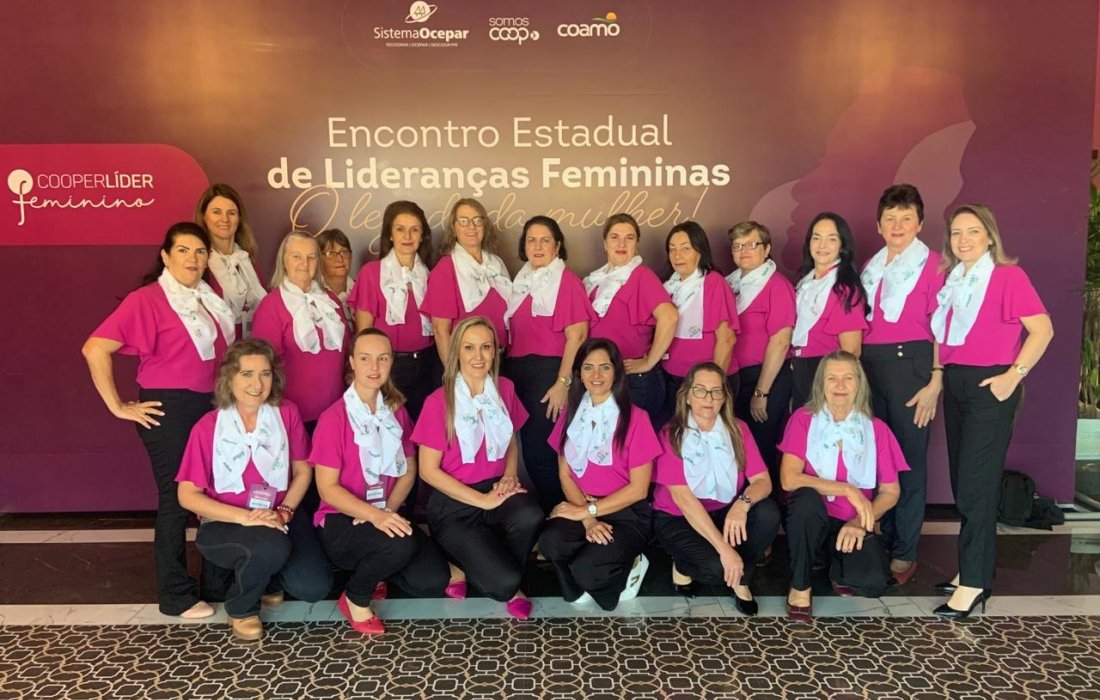 Encontro Estadual de Lideran&ccedil;as Cooperativistas re&uacute;ne comit&ecirc;s femininos em Campo Mour&atilde;o - PR