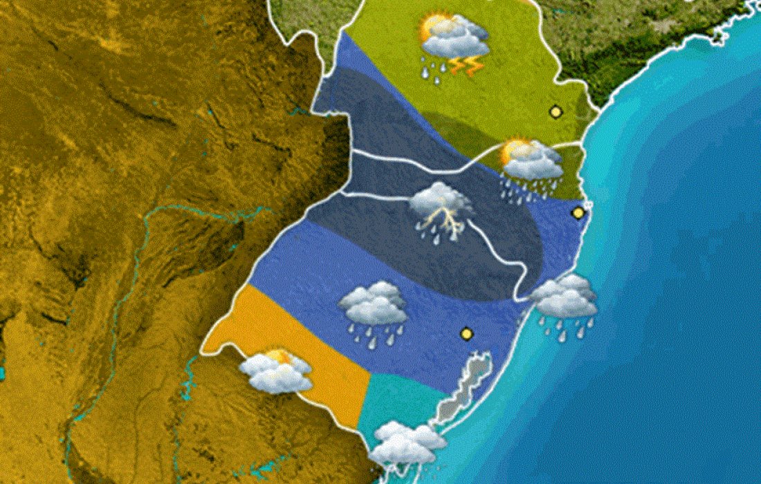 Previs&atilde;o &eacute; de mais chuva na regi&atilde;o Oeste Paranaense