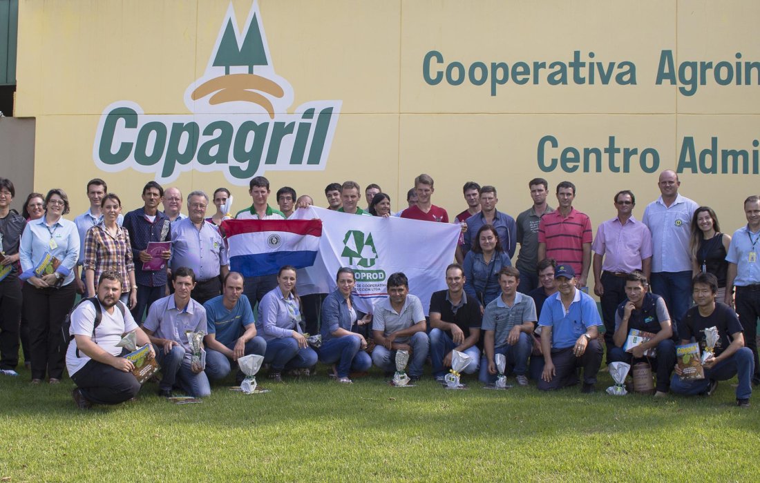 Copagril recebe visita de comitiva do Paraguai
