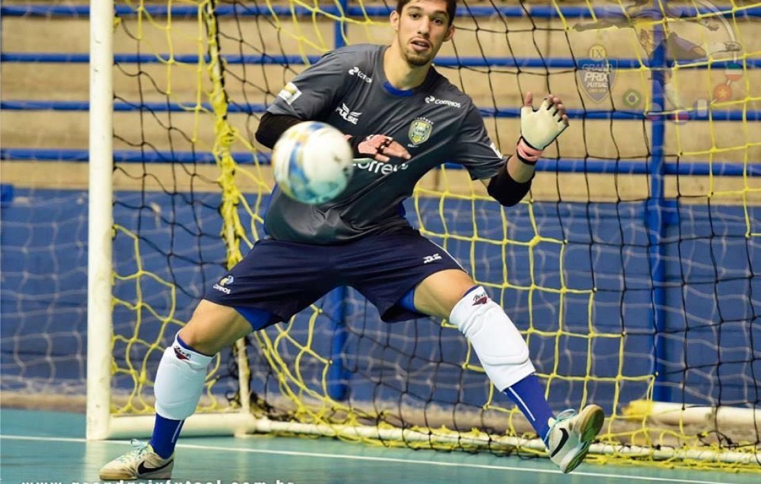 Goleiro Deivd, do Orl&acirc;ndia, &eacute; a nova contrata&ccedil;&atilde;o da Equipe Copagril Futsal