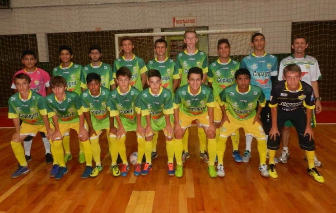 Sub-17 da Copagril joga a semifinal da Copa Marechal de Futsal, neste s&aacute;bado
