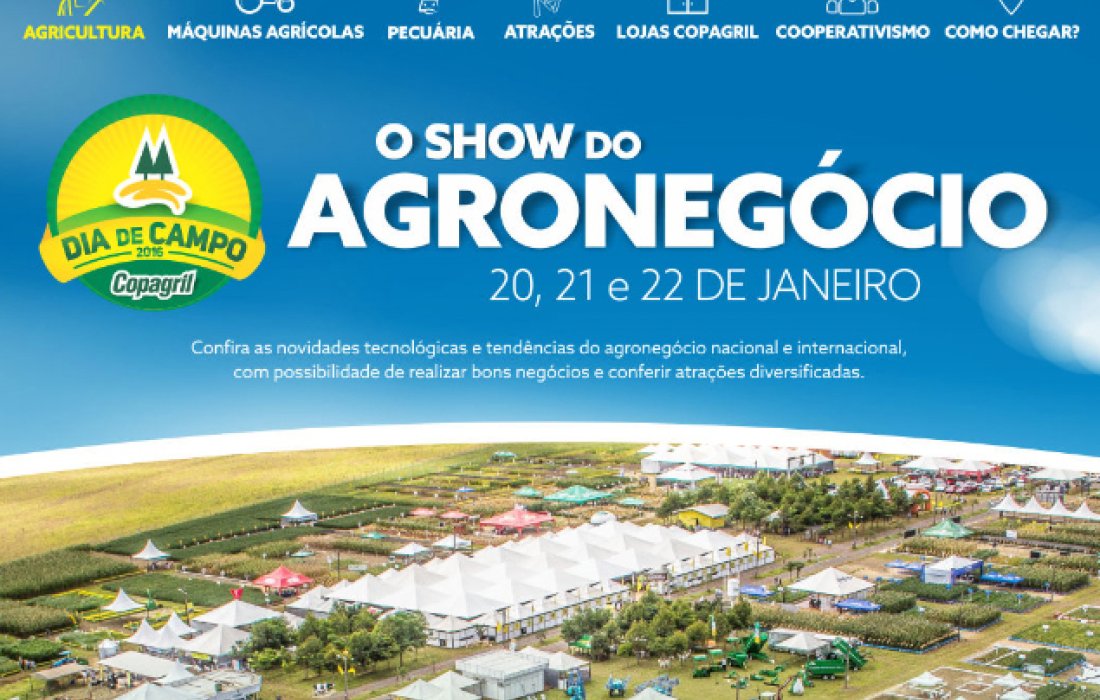 Dia de Campo Copagril 2016 ganha um hotsite