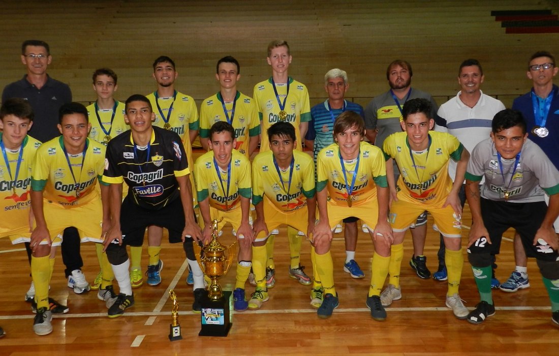 Sub-17 da Copagril &eacute; campe&atilde;o da Copa Marechal de Futsal