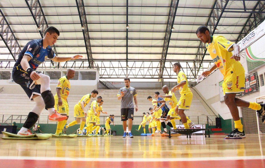 Equipe Copagril se prepara para estreia na Liga Nacional de Futsal