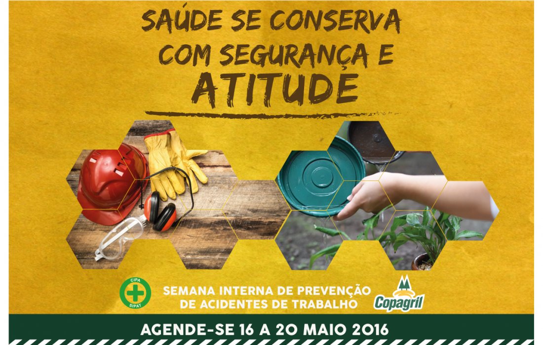 Semana Interna de Preven&ccedil;&atilde;o de Acidentes come&ccedil;a na pr&oacute;xima segunda-feira na Copagril