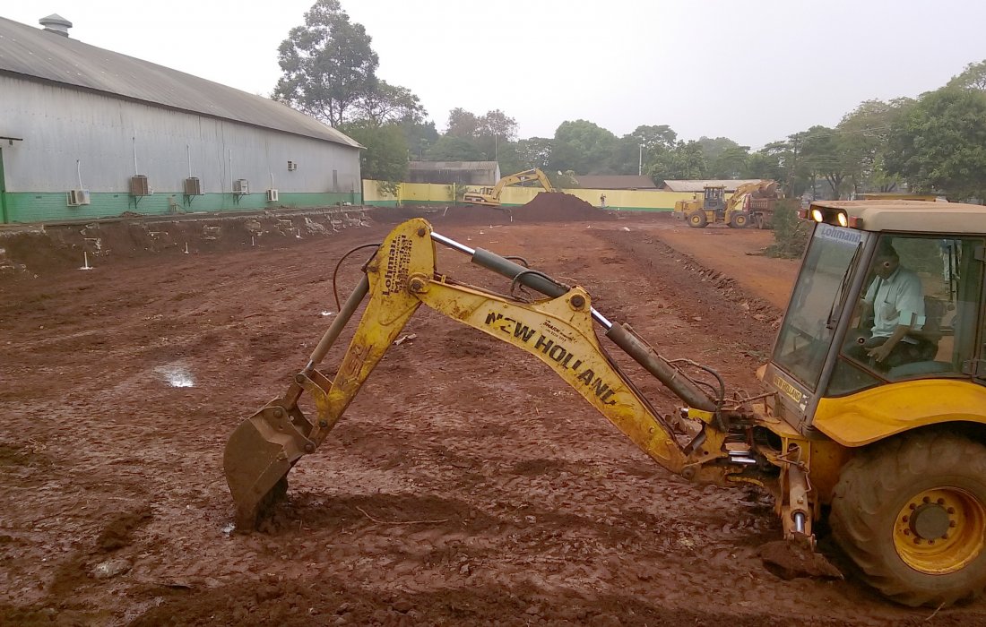 Iniciadas obras para constru&ccedil;&atilde;o da nova Loja Agropecu&aacute;ria Copagril na sede