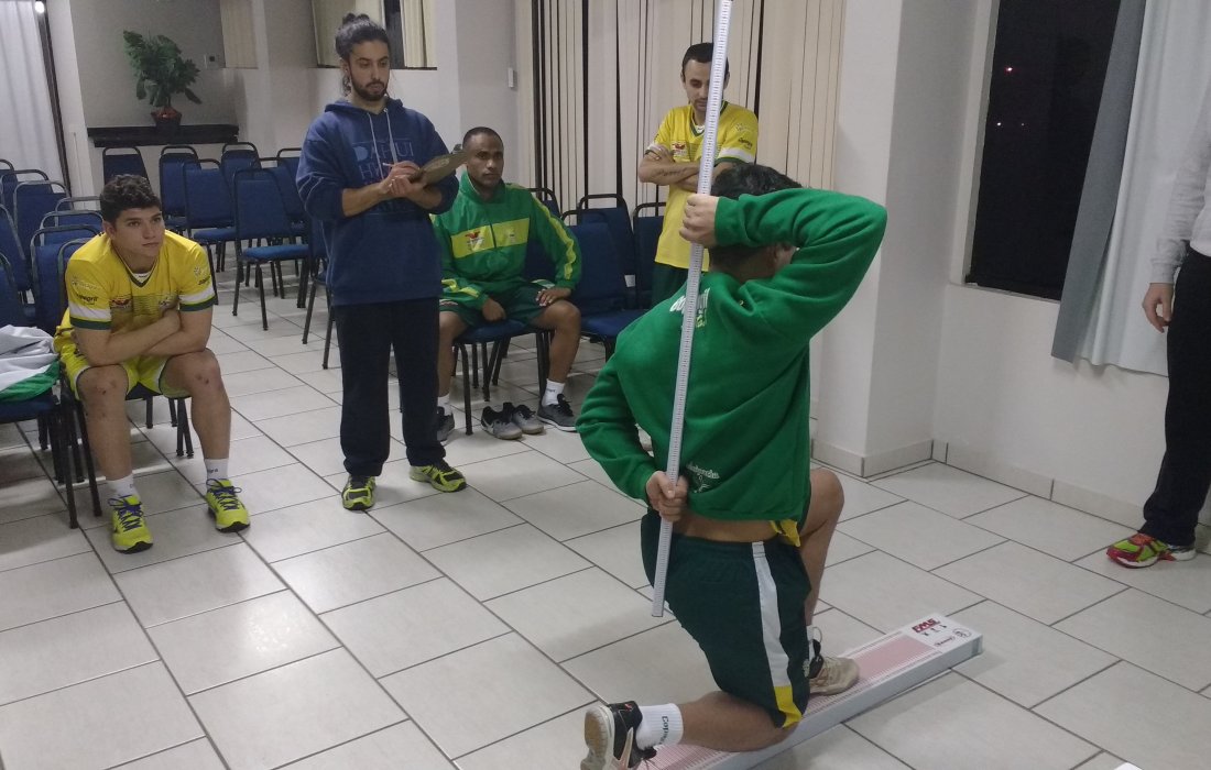 Equipe Copagril Futsal realiza avalia&ccedil;&otilde;es para otimizar performance