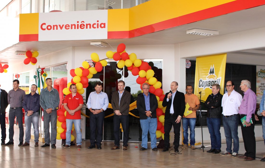Solenidade festiva marca inaugura&ccedil;&atilde;o do Posto Copagril em Nova Santa Rosa