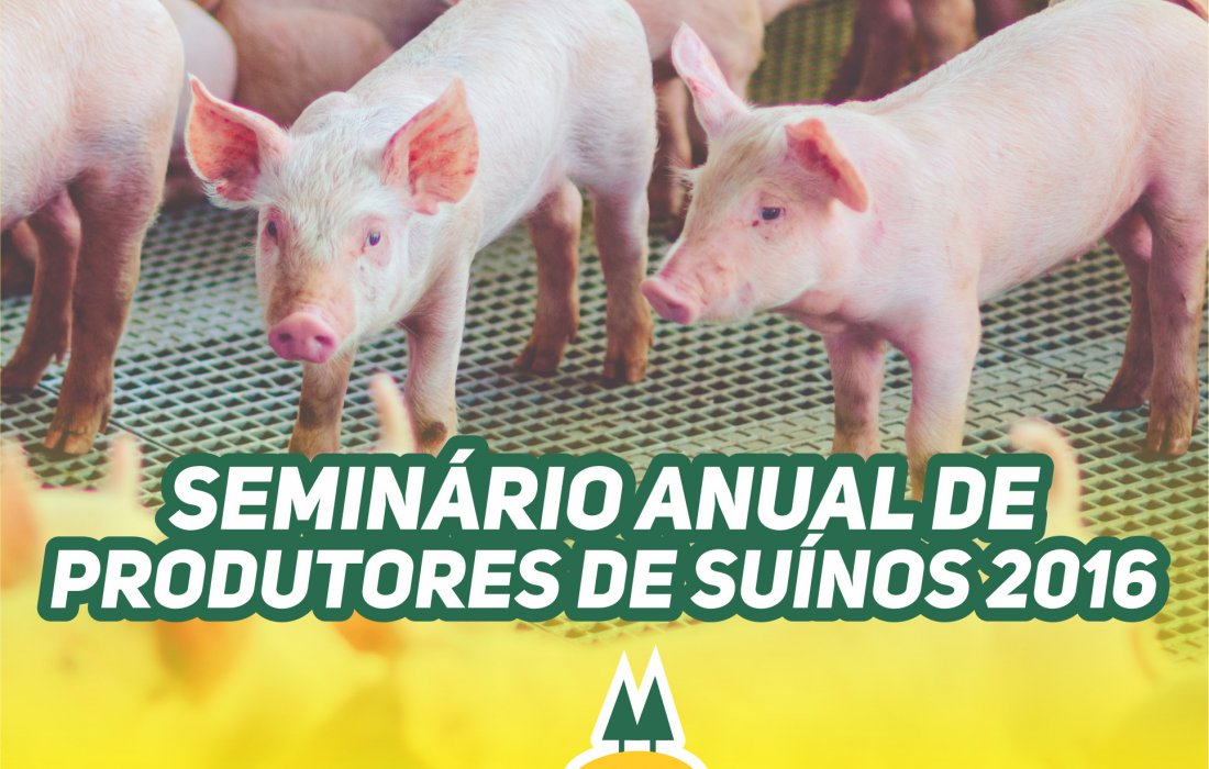 Semin&aacute;rio de Produtores de Su&iacute;nos da Copagril acontecer&aacute; amanh&atilde;