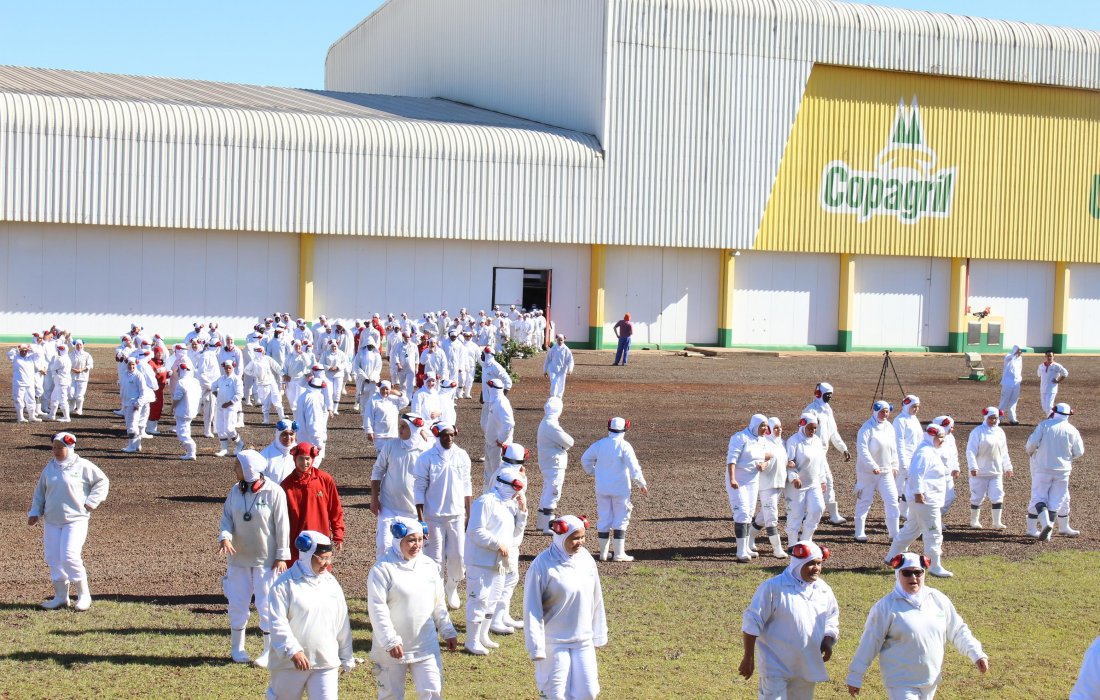 Copagril realiza exerc&iacute;cio simulado de evacua&ccedil;&atilde;o predial na Unidade Industrial de Aves
