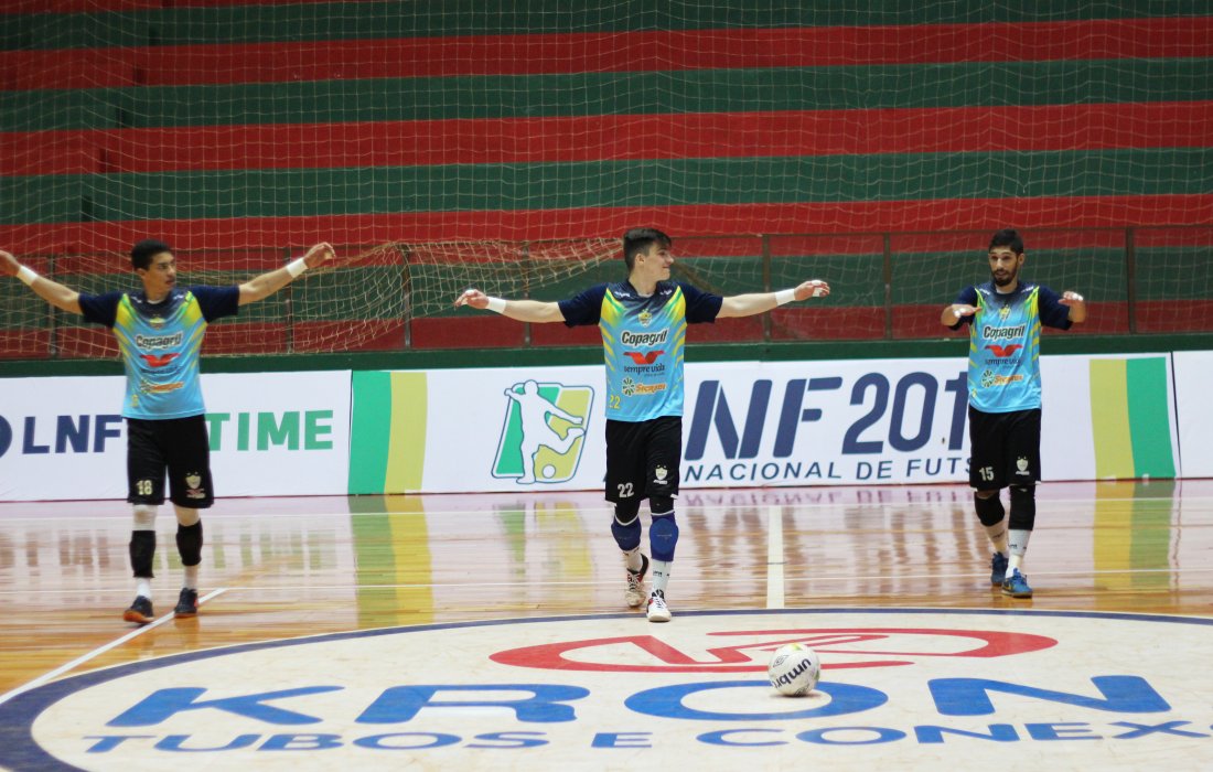 Com uma semana de folga na Liga, Copagril Futsal encara o Marreco pelo Paranaense