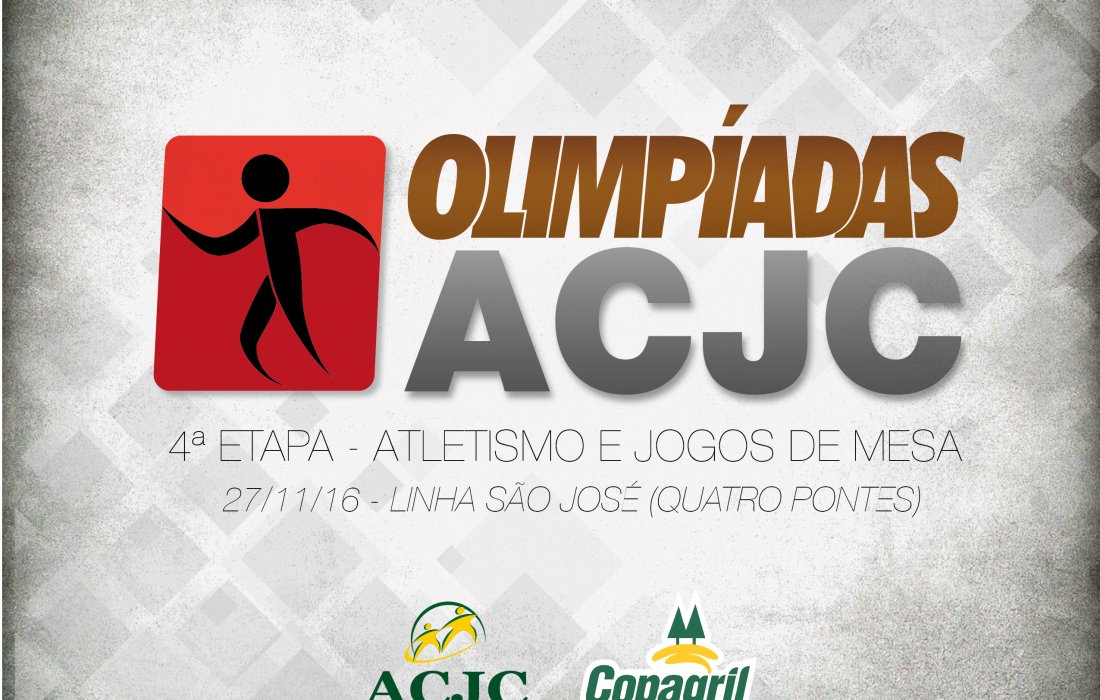 Etapa final das Olimp&iacute;adas da ACJC acontecer&aacute; no domingo