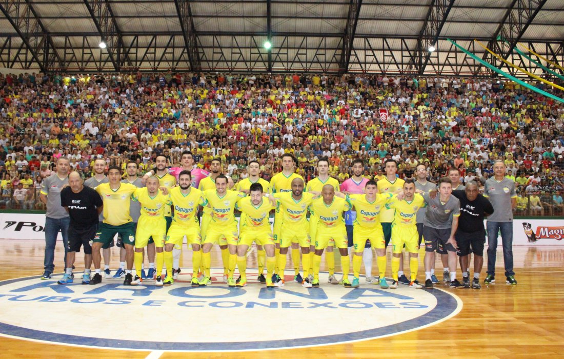 Copagril Futsal continuar&aacute; focada na busca do t&iacute;tulo paranaense 2016