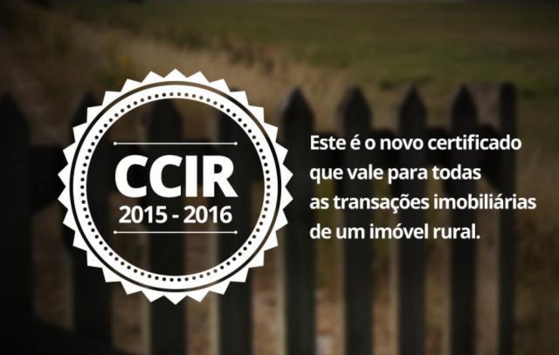 Incra inicia a emiss&atilde;o do CCIR 2015-2016