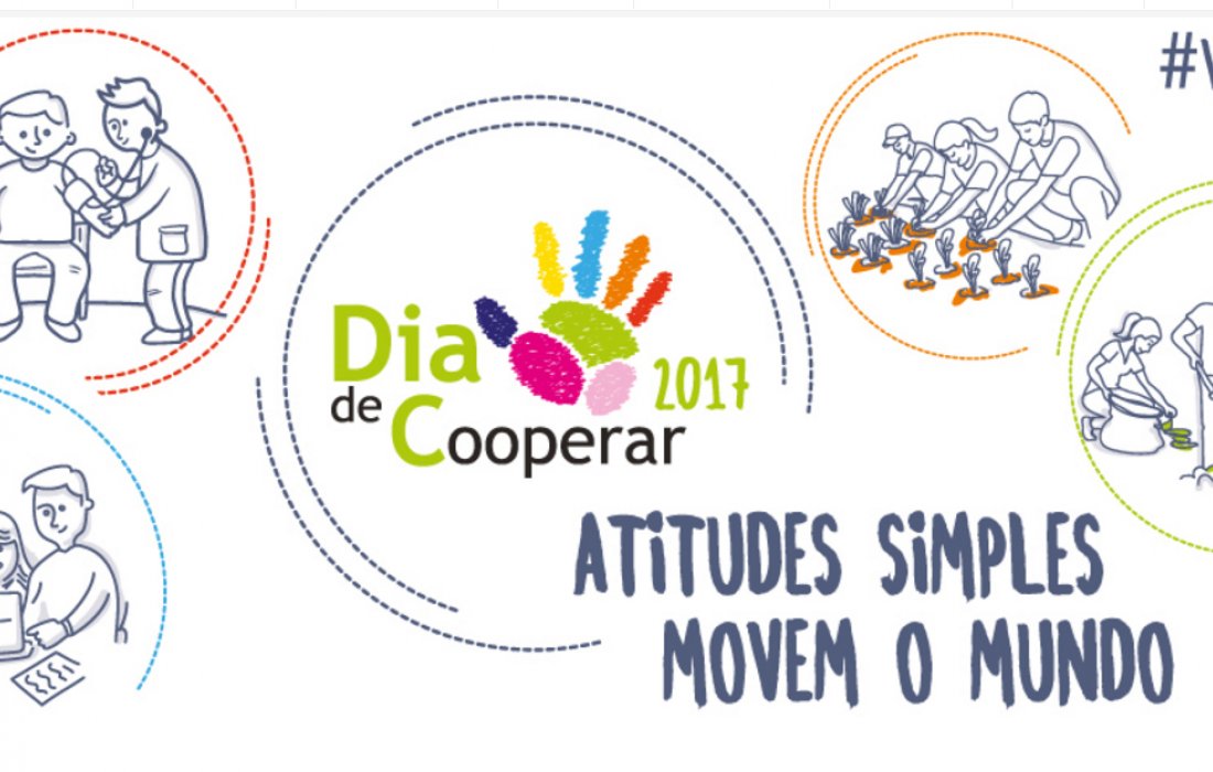 Dia de Cooperar 2017 ter&aacute; como tema: atitudes simples movem o mundo