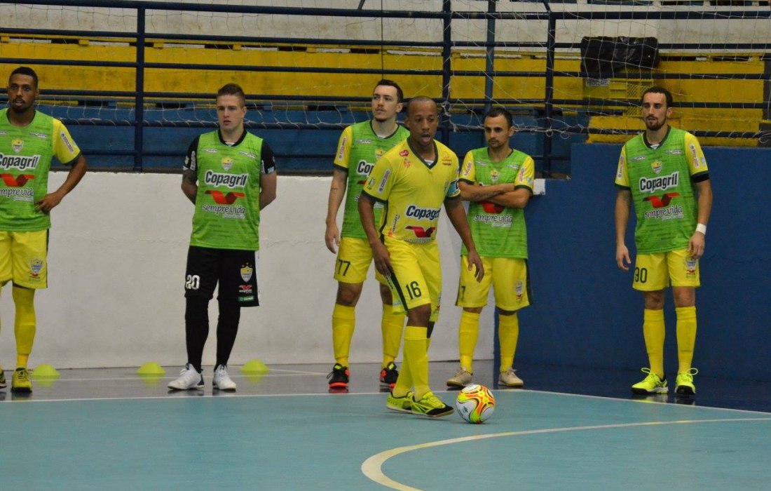 Copagril Futsal estreia com placar desfavor&aacute;vel na Ta&ccedil;a Brasil 2017