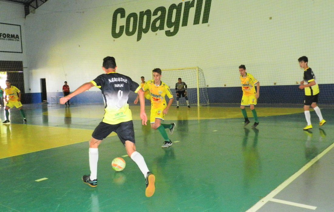 Sub 17: Equipes da Copagril vencem na segunda rodada da Copa Marechal de Futsal