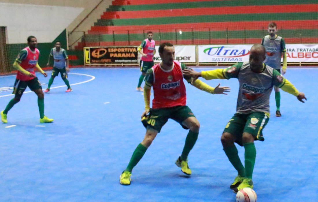 Copagril Futsal joga em casa visando as primeiras coloca&ccedil;&otilde;es da S&eacute;rie Ouro