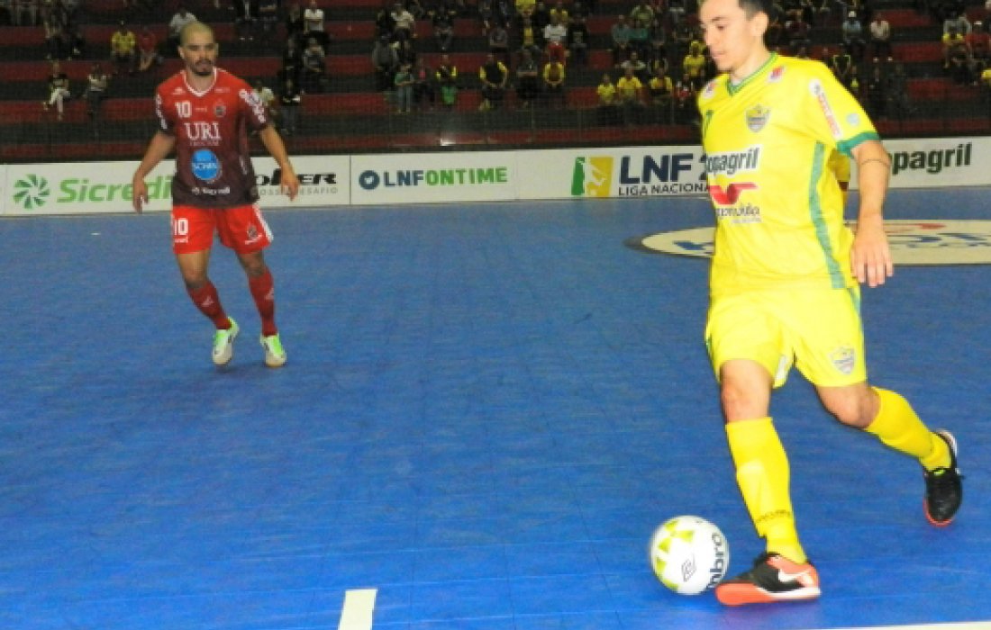 Em jogo de estreia e despedida Copagril Futsal goleia em casa pela Liga Nacional