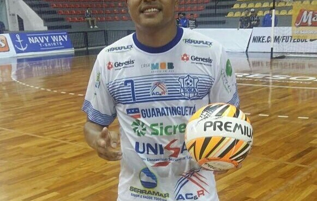 Caio Barros &eacute; o novo contratado da Copagril Futsal