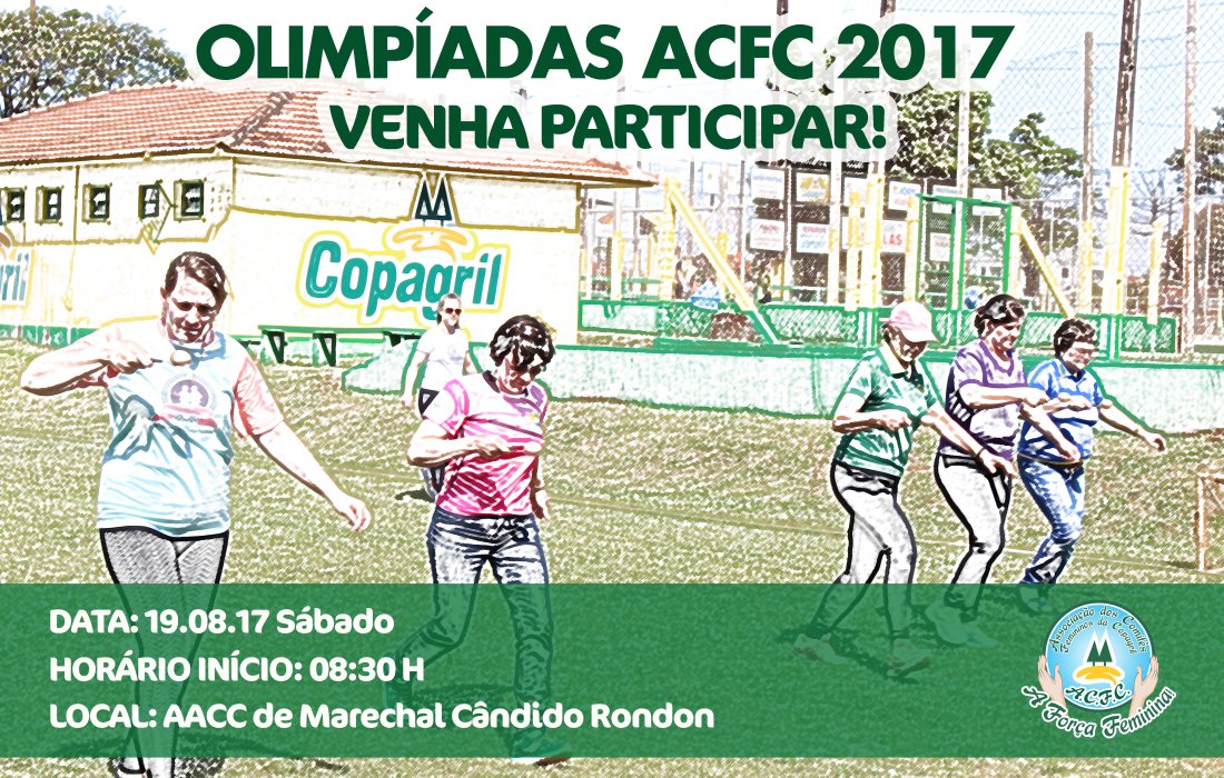 Olimp&iacute;adas da ACFC ser&atilde;o realizadas no pr&oacute;ximo s&aacute;bado