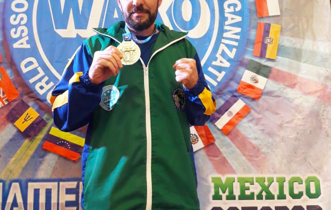 Colaborador da Copagril conquista medalha de ouro no Pan-Americano de Kickboxing