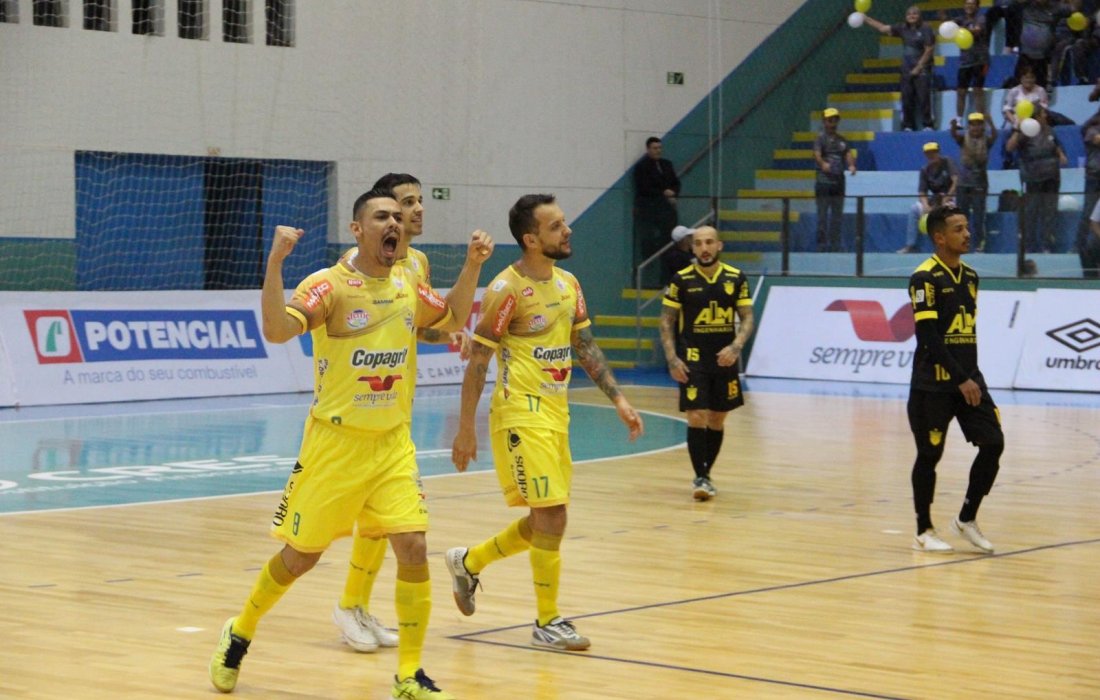 Em hor&aacute;rio diferenciado, AACC Copagril Futsal joga em casa nessa quarta-feira