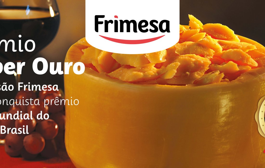 Queijo Parmes&atilde;o Frimesa &eacute; eleito o melhor do Brasil e um dos melhores do mundo.