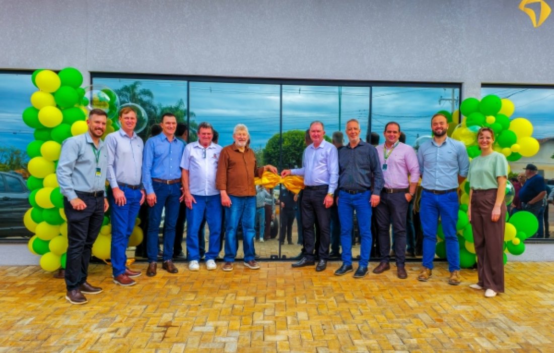 Copagril reinaugura unidade em Nova Santa Rosa e refor&ccedil;a investimentos no atendimento aos produtores