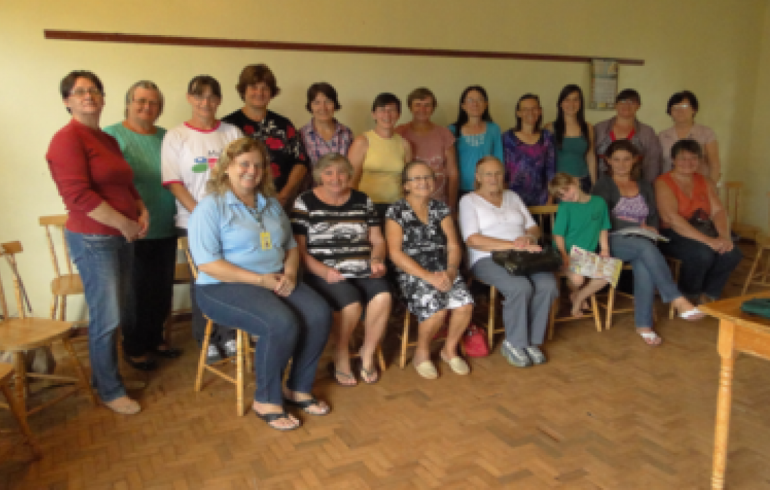 Mulheres do Comit&ecirc; Feminino da linha Belmonte participam de palestra                            