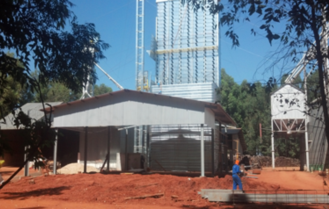 Copagril amplia a estrutura de armazenagem e secagem de gr&atilde;os                            