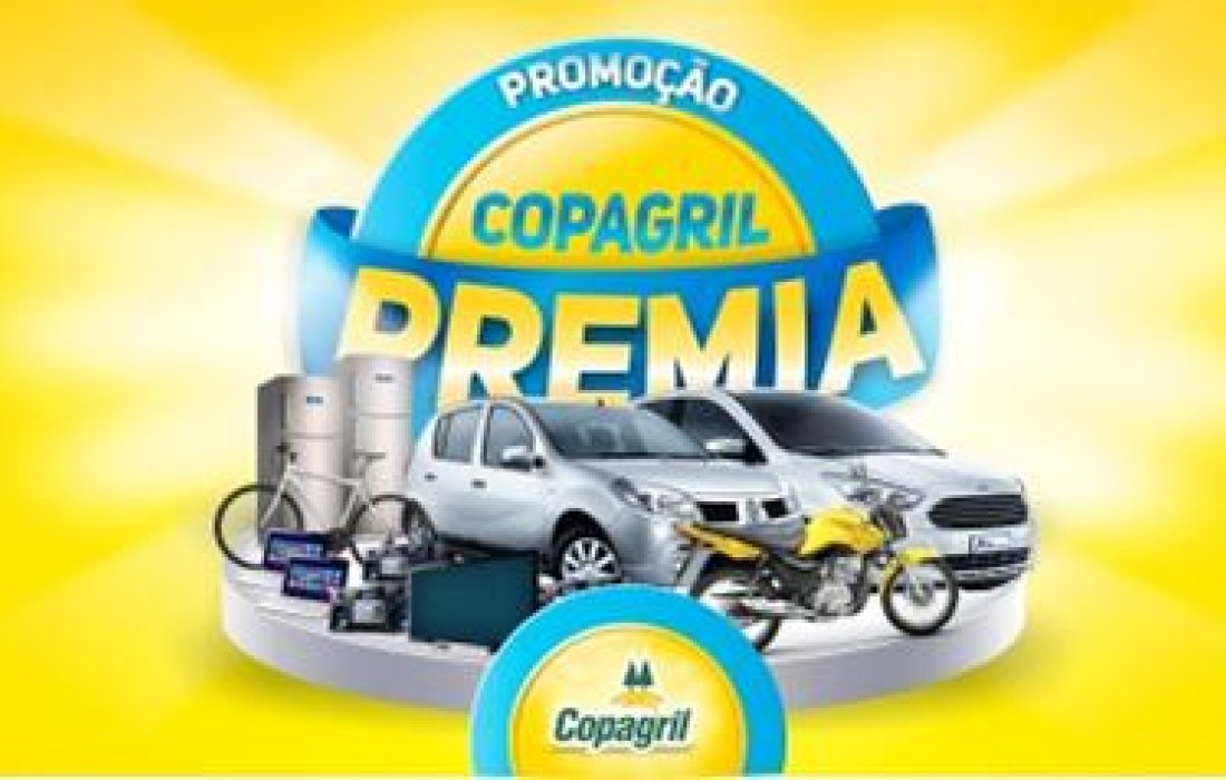 Copagril lan&ccedil;a campanha de pr&ecirc;mios em comemora&ccedil;&atilde;o aos 45 anos