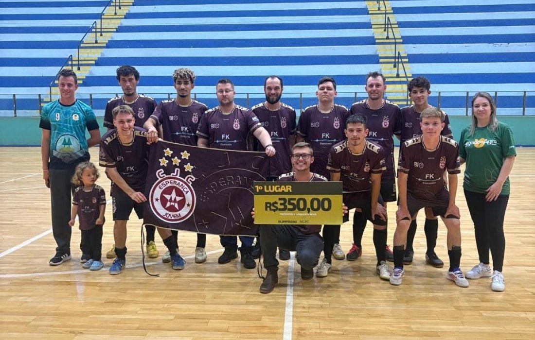 Olimp&iacute;adas da ACJC consagram campe&otilde;es na modalidade de futsal