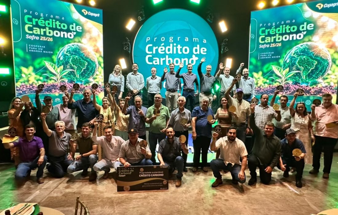 Copagril re&uacute;ne produtores em Dourados para entrega de valores do Programa Cr&eacute;dito de Carbono