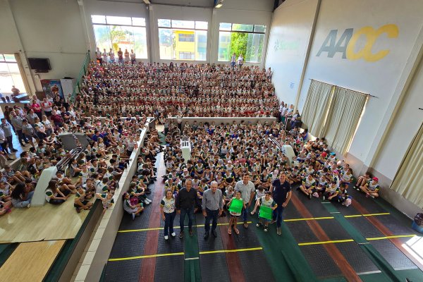 Encerramento do Programa Cooperjovem mobiliza mais de 700 crian&ccedil;as em Marechal C&acirc;ndido Rondon