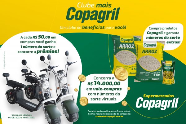 Copagril lan&ccedil;ar&aacute; Campanha de Pr&ecirc;mios do Clube Mais durante a Expo Rondon