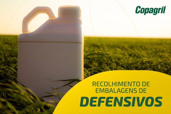 Copagril e Ardefa promovem recolhimento de embalagens de defensivos agr&iacute;colas