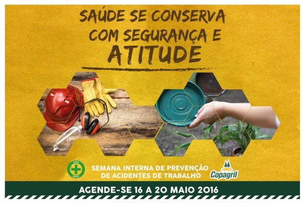 Semana Interna de Preven&ccedil;&atilde;o de Acidentes come&ccedil;a na pr&oacute;xima segunda-feira na Copagril