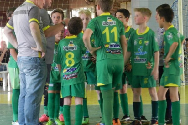 Categorias de base da Copagril apresentam bom desempenho na Copa Difusora 95 FM de Futsal 