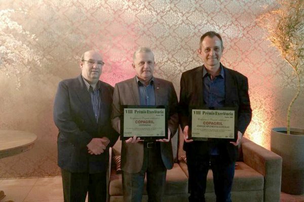 Copagril recebe Pr&ecirc;mio Excel&ecirc;ncia em Gua&iacute;ra