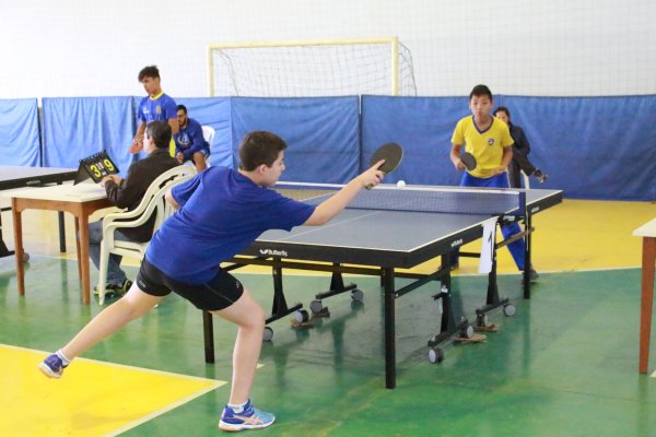 AACC de Marechal Rondon sedia etapa macrorregional de t&ecirc;nis de mesa dos Jogos Escolares