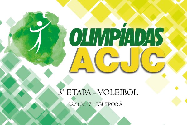 Olimp&iacute;adas da ACJC ter&atilde;o partidas de v&ocirc;lei no pr&oacute;ximo domingo