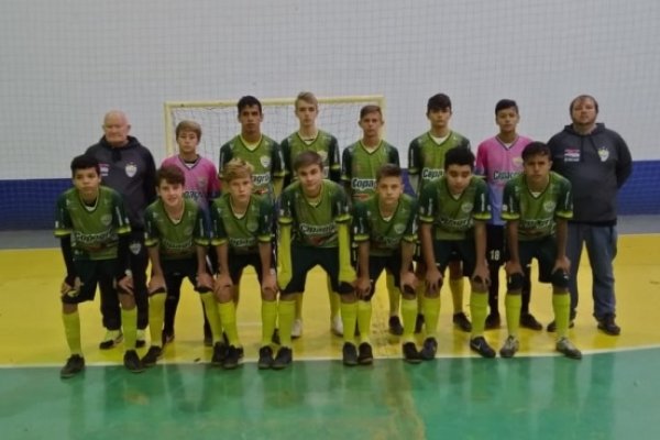Categorias de base da Copagril Futsal fecham 1&ordf; fase da Copa Kids com duas vit&oacute;rias e um empate