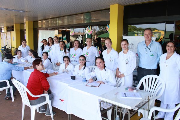 Copagril e Sempre Vida estimulam cuidados com a sa&uacute;de em a&ccedil;&atilde;o volunt&aacute;ria do Dia C