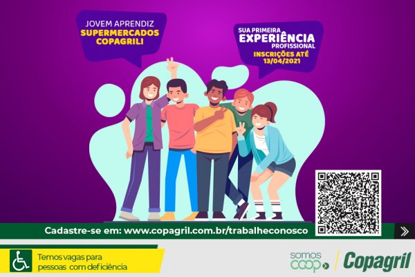 Copagril inicia sele&ccedil;&atilde;o para Jovem Aprendiz